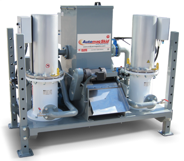 Automag Skid Double - Automated clean magnet filter